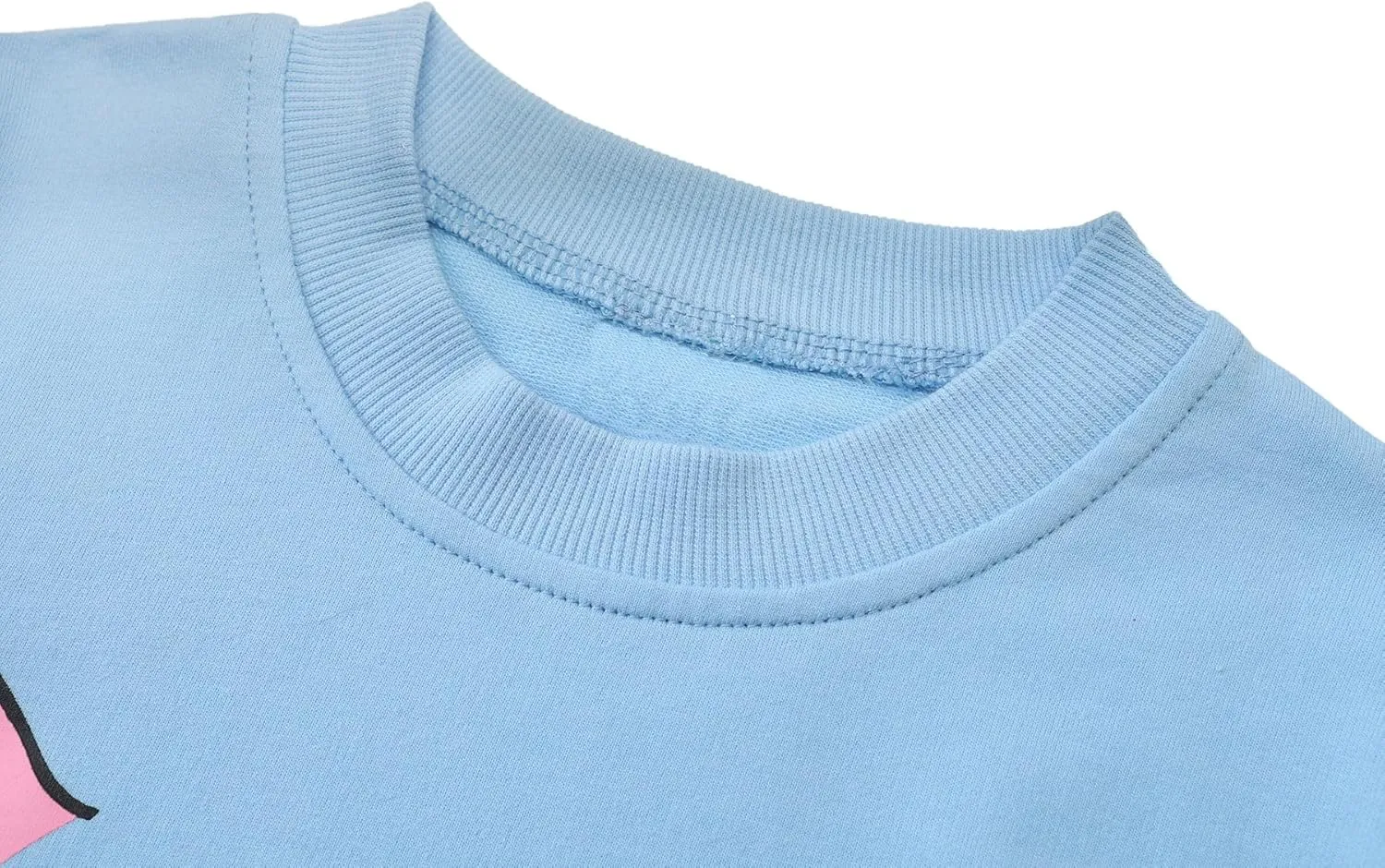 2-Pack Toddler Sweatshirts Kid Girl's Cartoon Cotton Long-sleeved Tops Crewneck Pullover Shirts For Kids 3-7 Years
