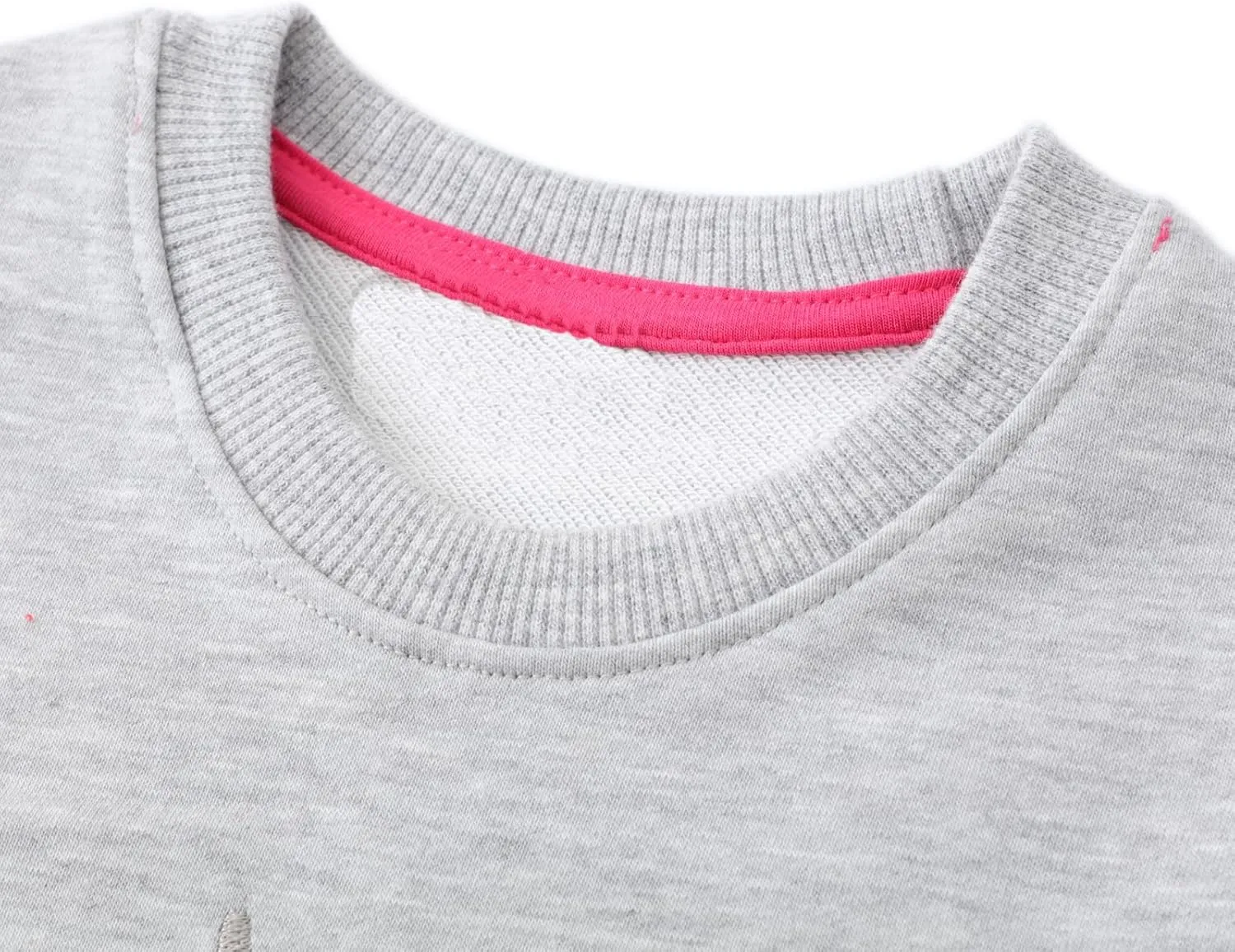 2-Pack Toddler Sweatshirts Kid Girl's Cartoon Cotton Long-sleeved Tops Crewneck Pullover Shirts For Kids 3-7 Years