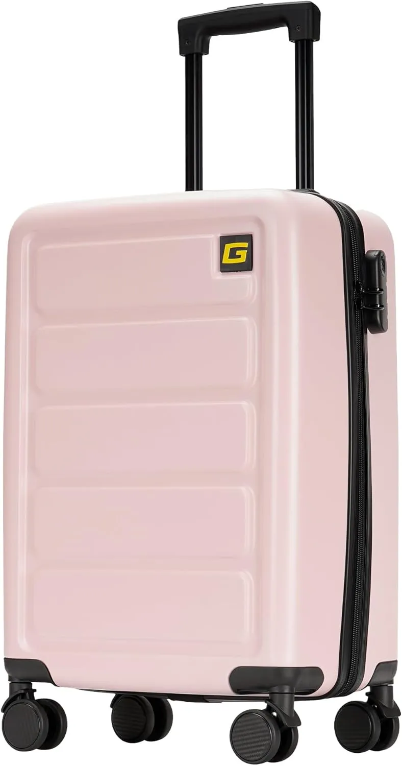 28 Inch Large Luggage Suitcase with Spinner Wheels Hardside Lightweight Rolling Travel Luggage for Women Men,Pink