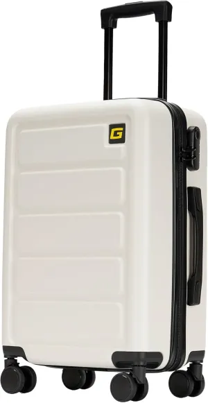 28 Inch Large Luggage Suitcase with Spinner Wheels Hardside Lightweight Rolling Travel Luggage for Women Men,White
