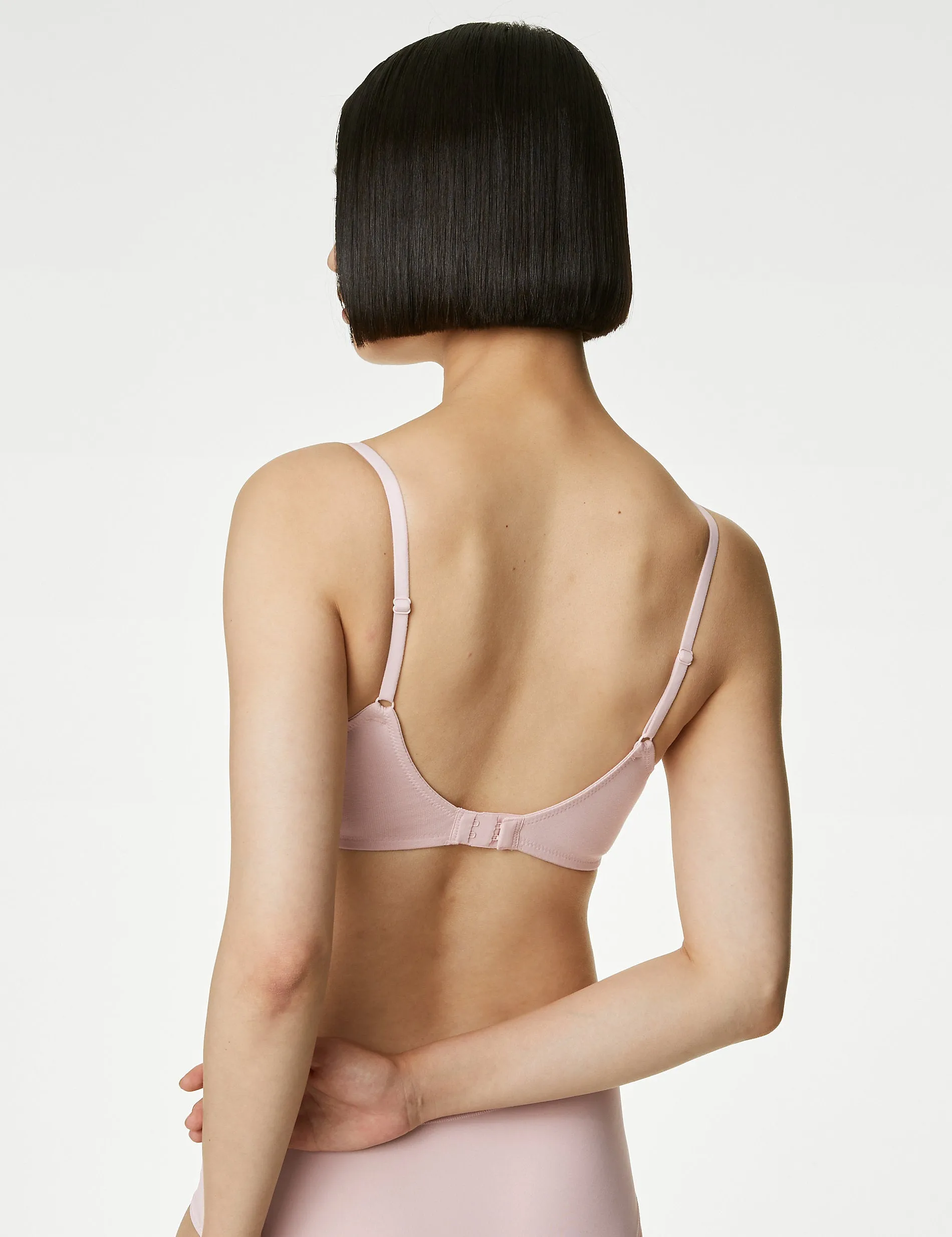 3 pcs. A-E Marks & Spencer wire-free T-shirt bras