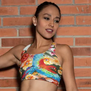 65 MCMLXV Women's Birds of Paradise Crop Top