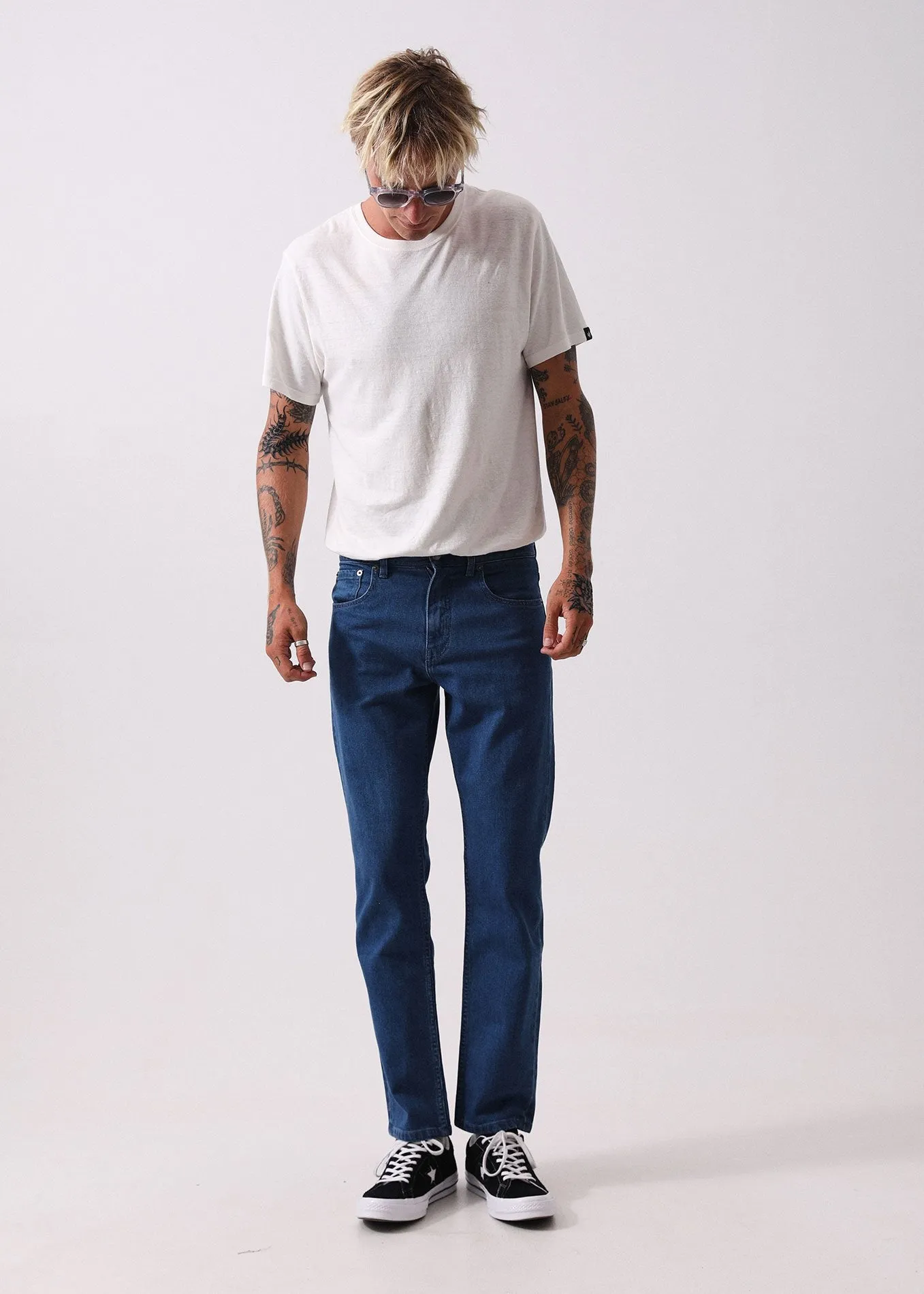 Afends Mens Society - Slim Fit Denim Jeans