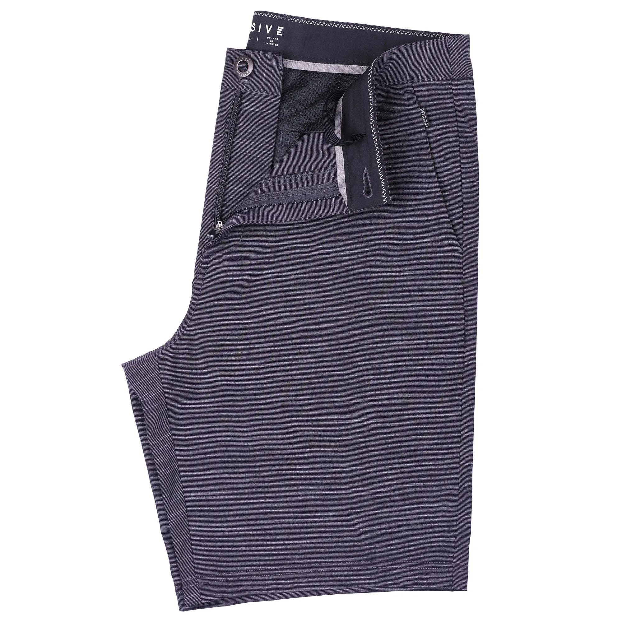 All In One Mens Hybrid Shorts - Slub Red