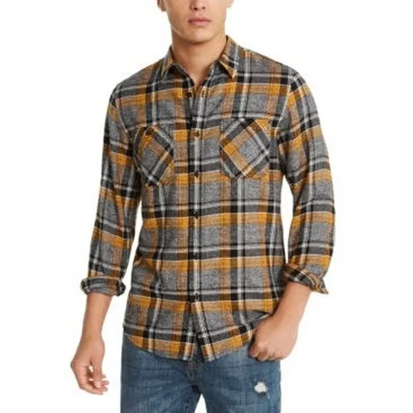 American Rag Mens Plaid Shirt