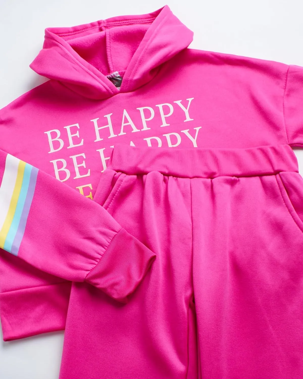 Angel Face Girls' Jogger Set - 4 Piece Fleece Pullover Hoodie Kids Clothing Set (Size: 7-16)