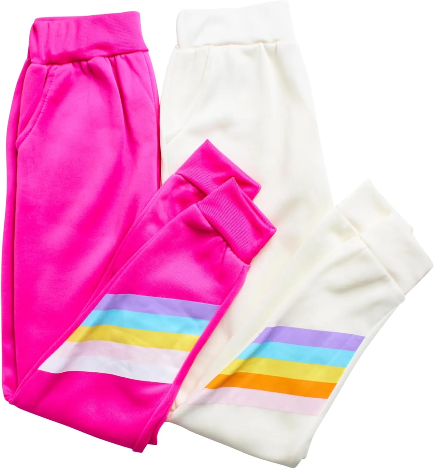 Angel Face Girls' Jogger Set - 4 Piece Fleece Pullover Hoodie Kids Clothing Set (Size: 7-16)