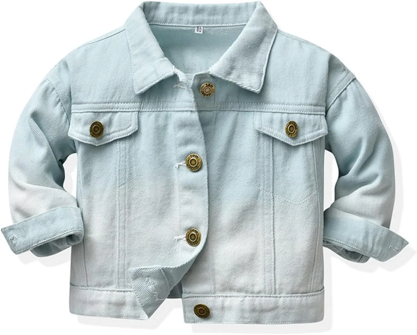 Baby Toddler Girls Basic Denim Jacket Girls' Trucker Jacket Boys Denim Trucker Jacket Toddler Clothes