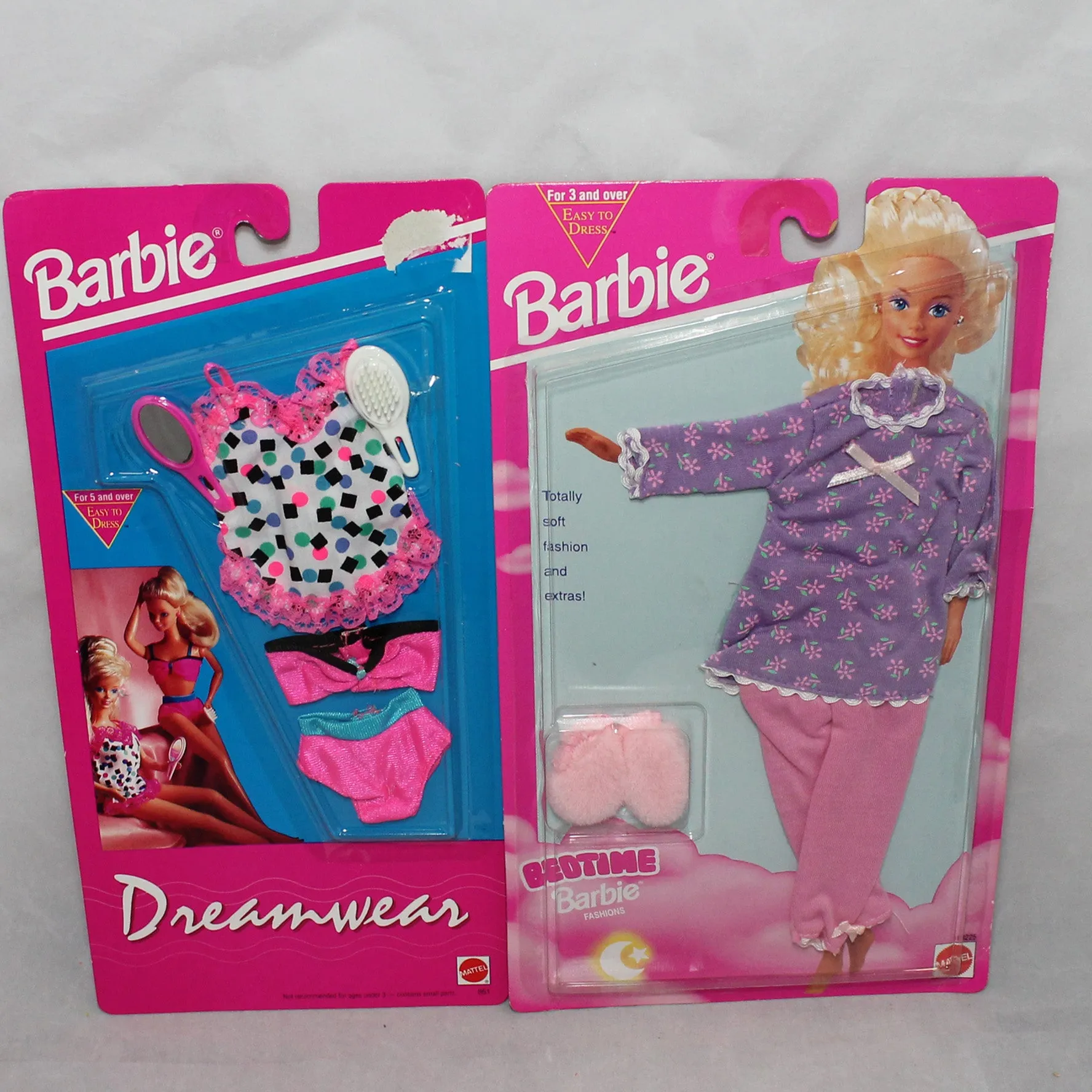 Barbie Dreamwear, Barbie Bedtime, & My First Barbiet - 3 Sets
