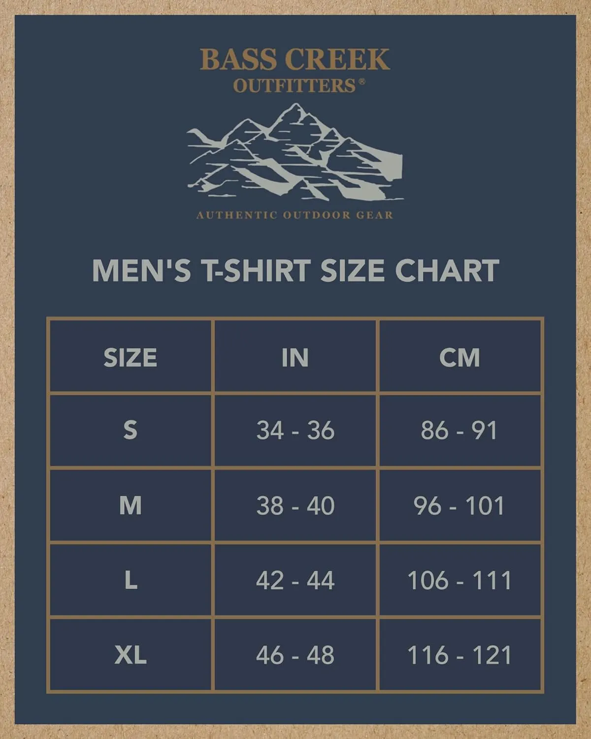 Bass Creek Outfitters Men's T-Shirt - 3 Pack Basic Crewneck and V-Neck Undershirts - Size Up for Ideal Fit (Sizes: S-XL)