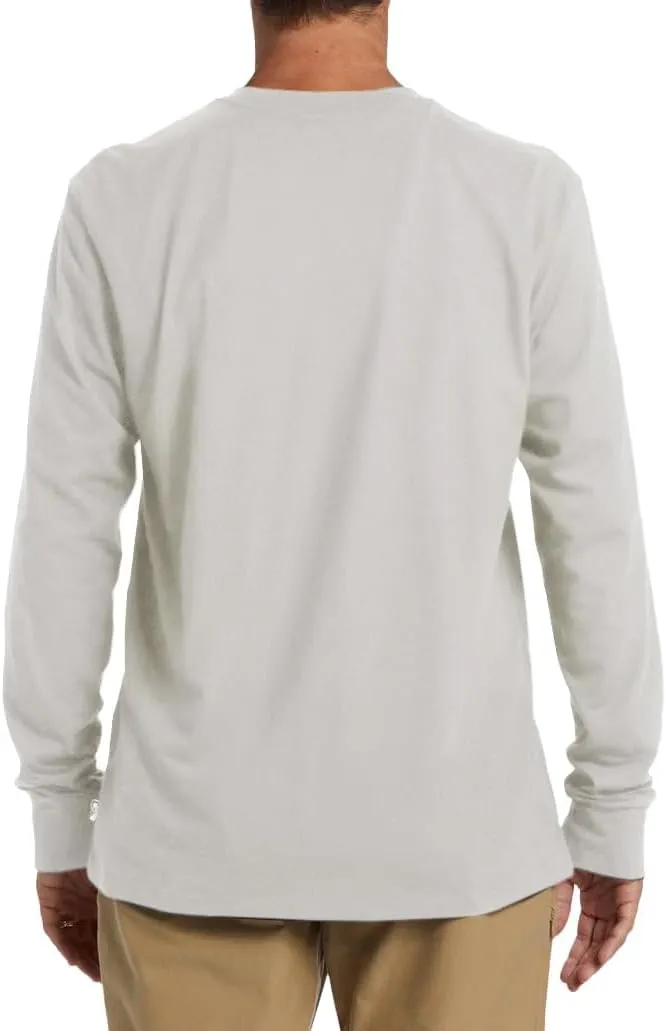 Billabong Big and Tall Long Sleeve T Shirts for Men - Cotton Graphic Tee Shirts