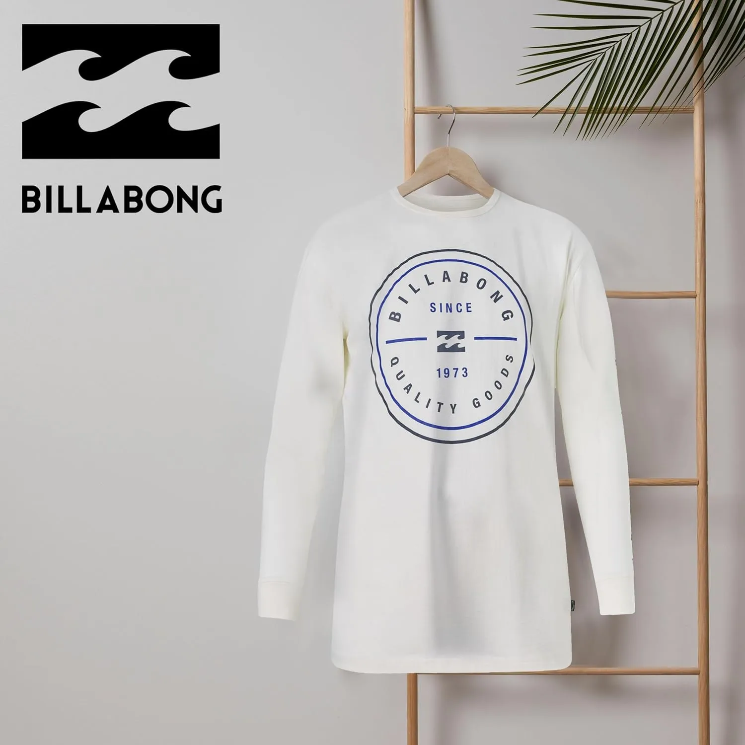 Billabong Big and Tall Long Sleeve T Shirts for Men - Cotton Graphic Tee Shirts