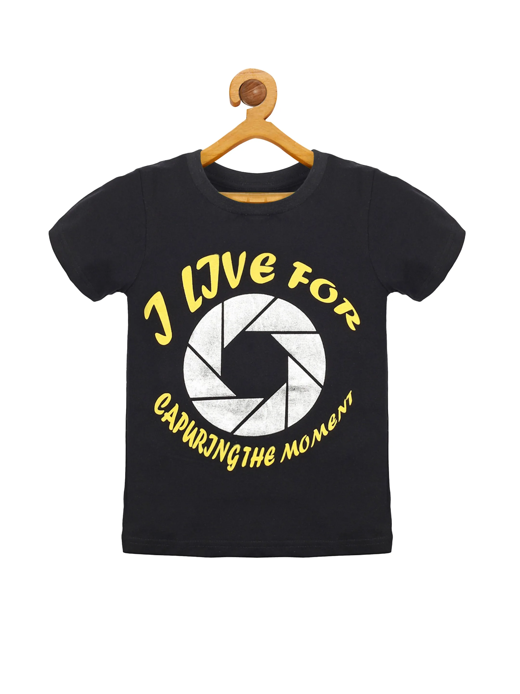 Boys Cotton Jersey Pack of 3 Half Sleeves Printed Tees