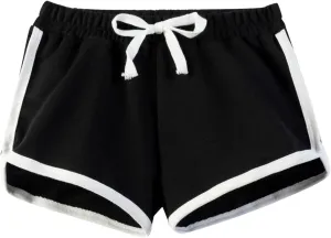Boys Girls Athletic Shorts Kids Cotton Summer Workout Beach Sports Quick Dry Gym Running Trousers