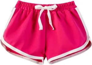 Boys Girls Athletic Shorts Kids Cotton Summer Workout Beach Sports Quick Dry Gym Running Trousers