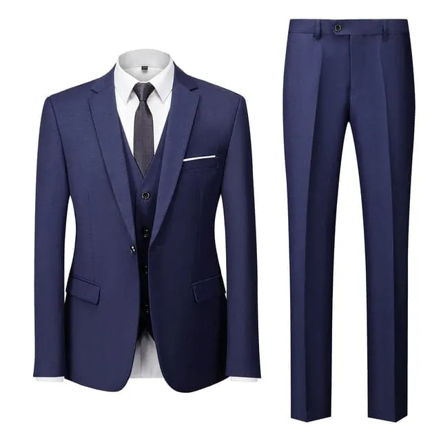 BRADLEY VIP SUITS Men's Fashion Formal Business & Special Events Wear 3 Piece (Jacket   Pants   Vest) Yellow Suit Set