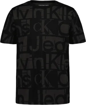 Calvin Klein Boys' Short Sleeve Fashion Graphic Crew Neck T-Shirt, Comfortable, Relaxed Fit