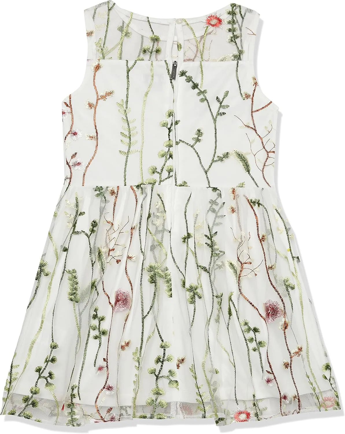 Calvin Klein Girls' Legacy Party Dress, Fit and Flare Silhouette
