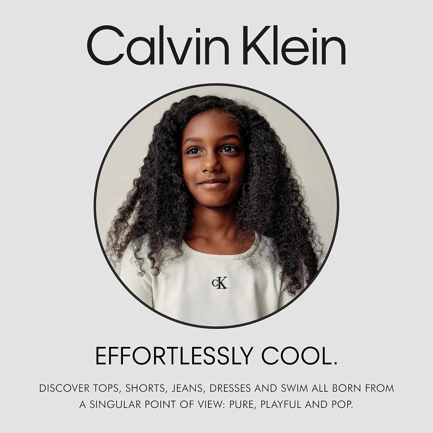 Calvin Klein Girls' Skinny Fit Stretch Denim 5-Pocket Jeans
