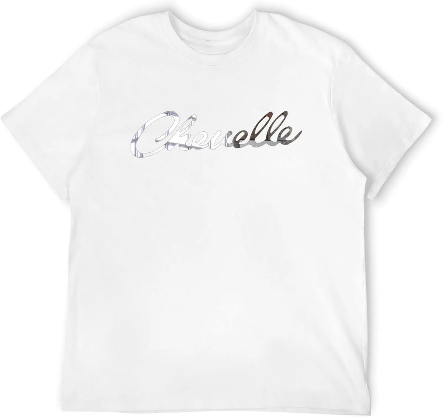 Chevelles Men'S T-Shirts Casual Cotton Short Shirt Classic Crewneck Teens Tee Tops
