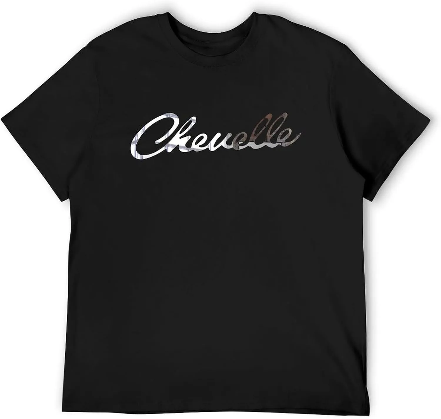 Chevelles Men'S T-Shirts Casual Cotton Short Shirt Classic Crewneck Teens Tee Tops