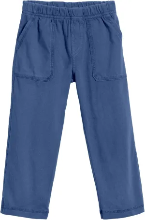 City Threads Big Boys' and Girls' Soft Jersey Tonal Stitch Pant Perfect for Sensitive Skin SPD Sensory Friendly Clothing - Smurf Blue 12