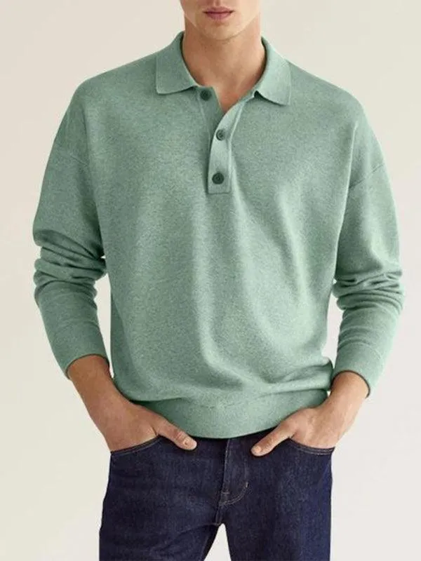 Classic Collar Men's Polo Shirt