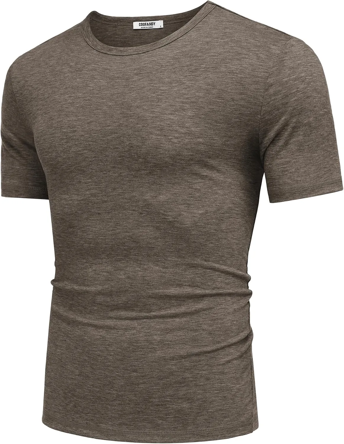 COOFANDY Men's T Shirts Short Sleeve Soft Crew Neck Lightweight Tee Shirts Casual Summer Basic Tops