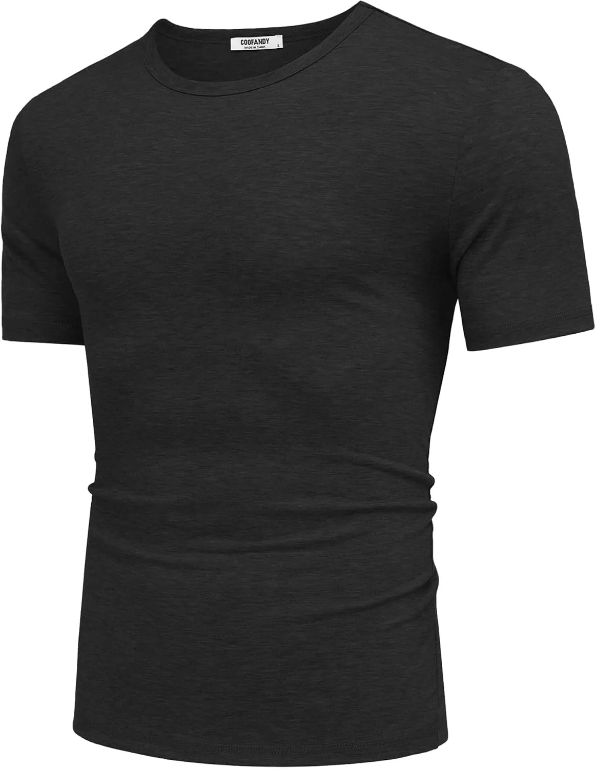 COOFANDY Men's T Shirts Short Sleeve Soft Crew Neck Lightweight Tee Shirts Casual Summer Basic Tops