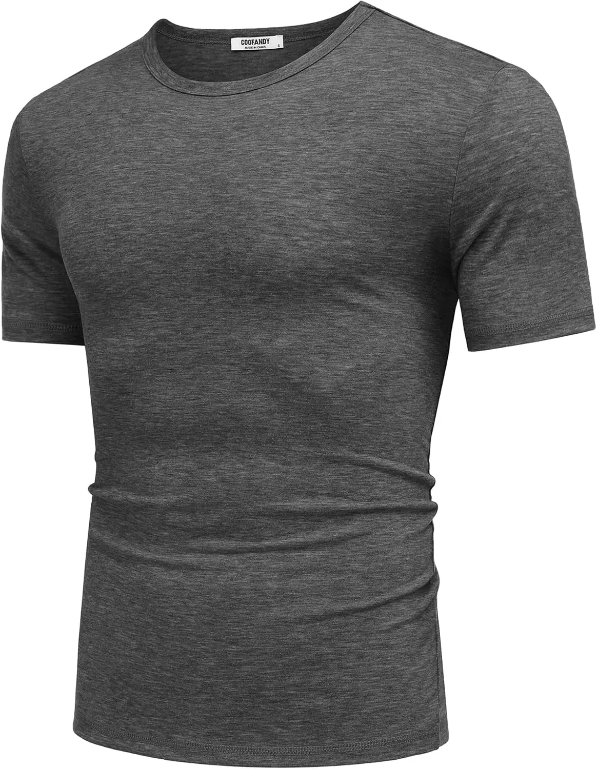 COOFANDY Men's T Shirts Short Sleeve Soft Crew Neck Lightweight Tee Shirts Casual Summer Basic Tops