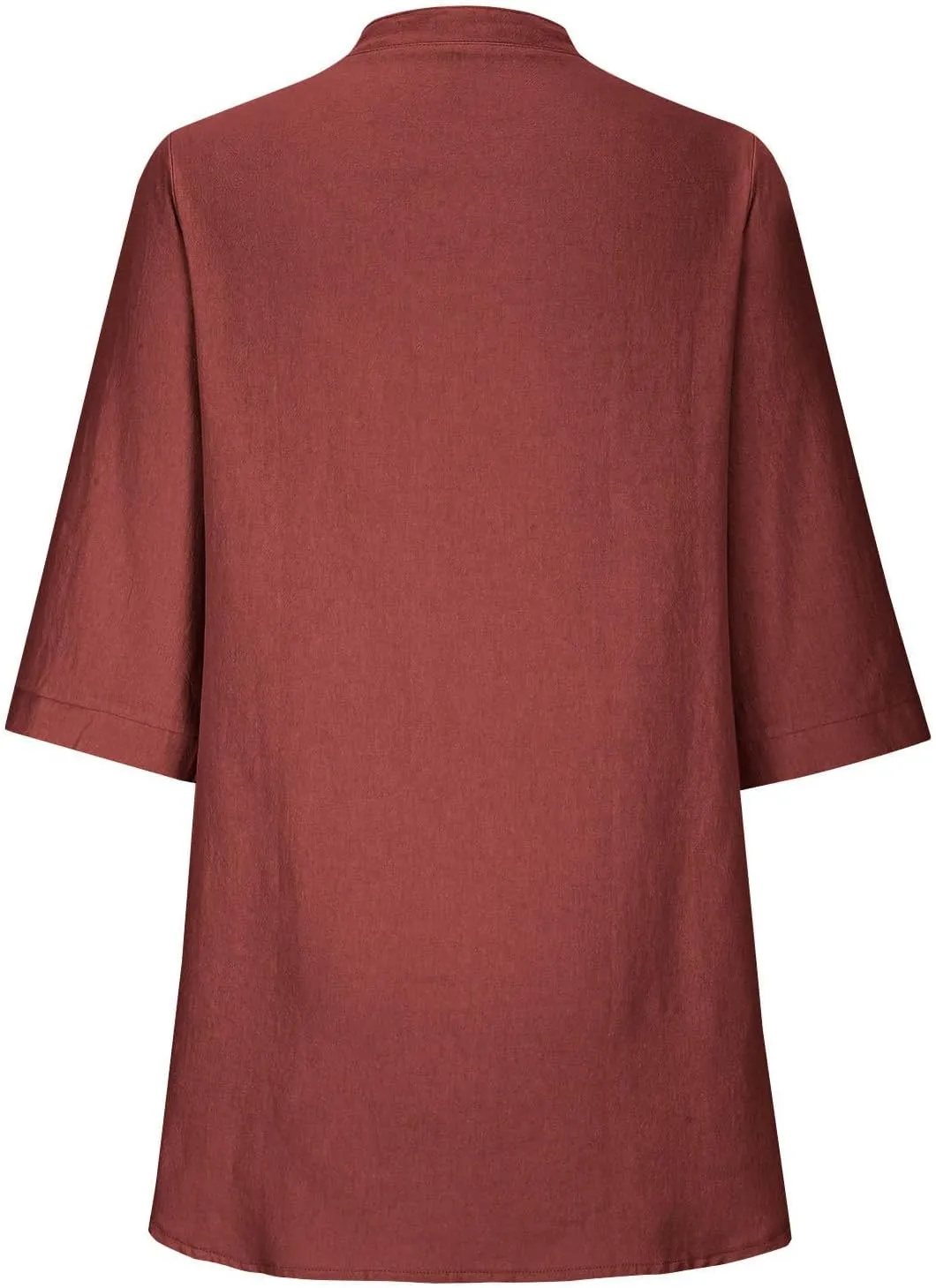 Cotton Linen Shirts for Women 2025 Buttons V Neck Long Sleeve Tops Summer Spring Tops Swimsuit Coverups Blouse Tees