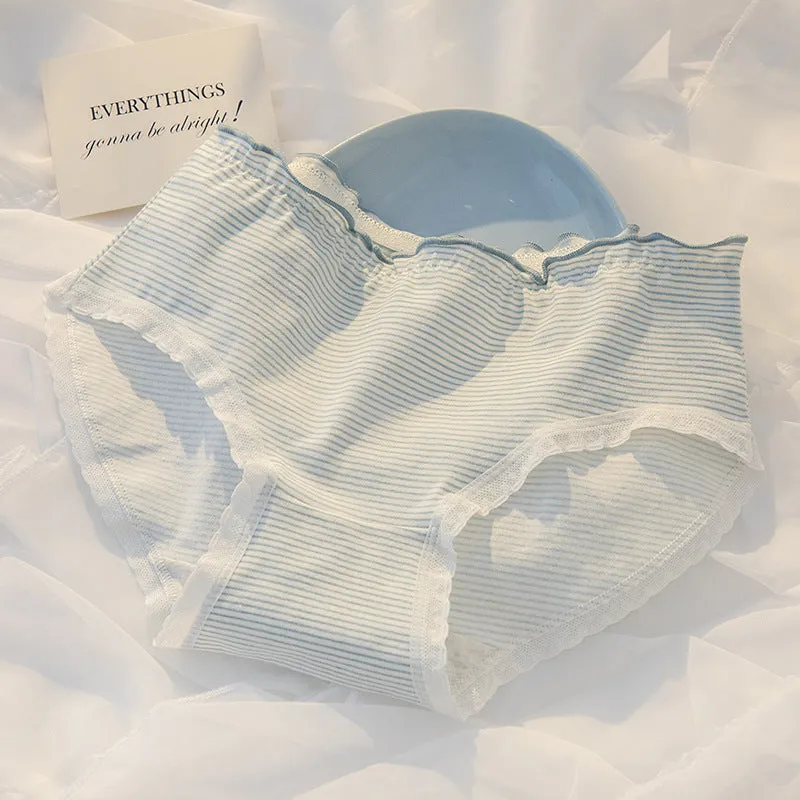 Cotton Women's Underwear Sexy Lace Panties For Woman Girl Bow