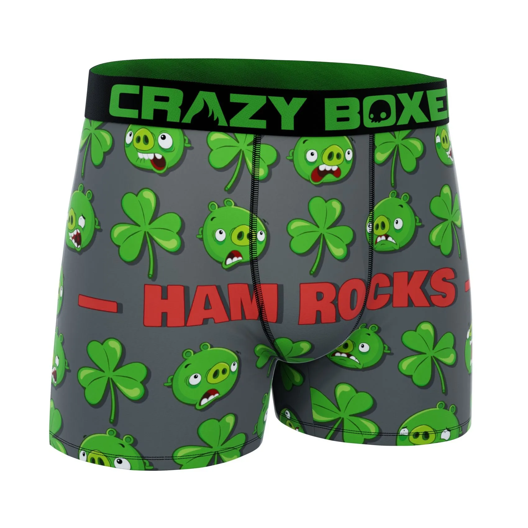 CRAZYBOXER Angry Birds Boxer Briefs (Creative Packaging)