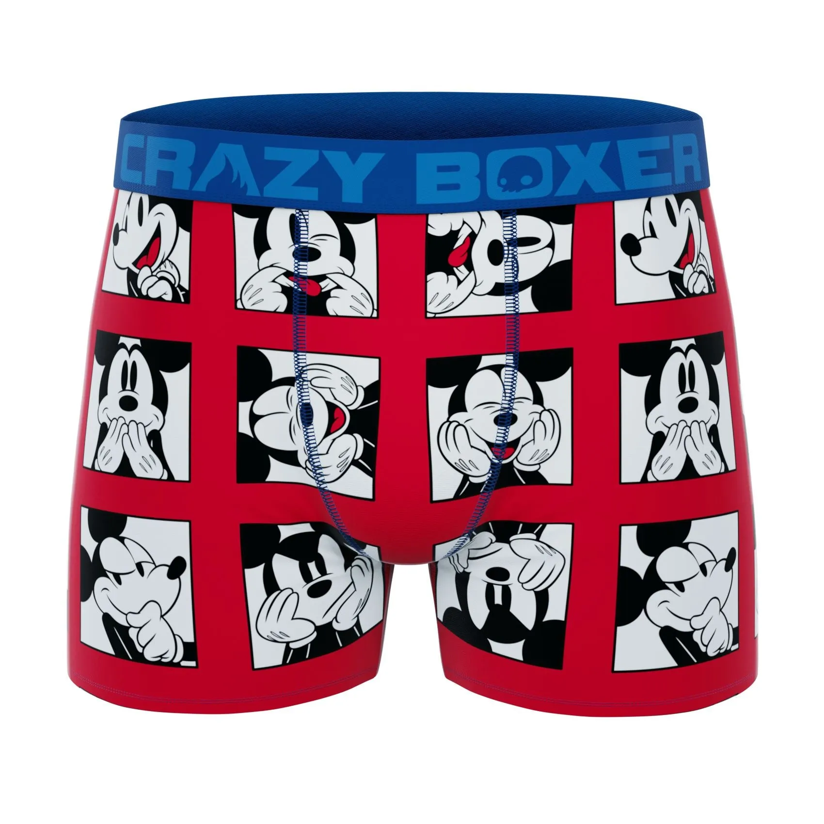 CRAZYBOXER Disney Classic Genius Men's Boxer Briefs (6 Pack)
