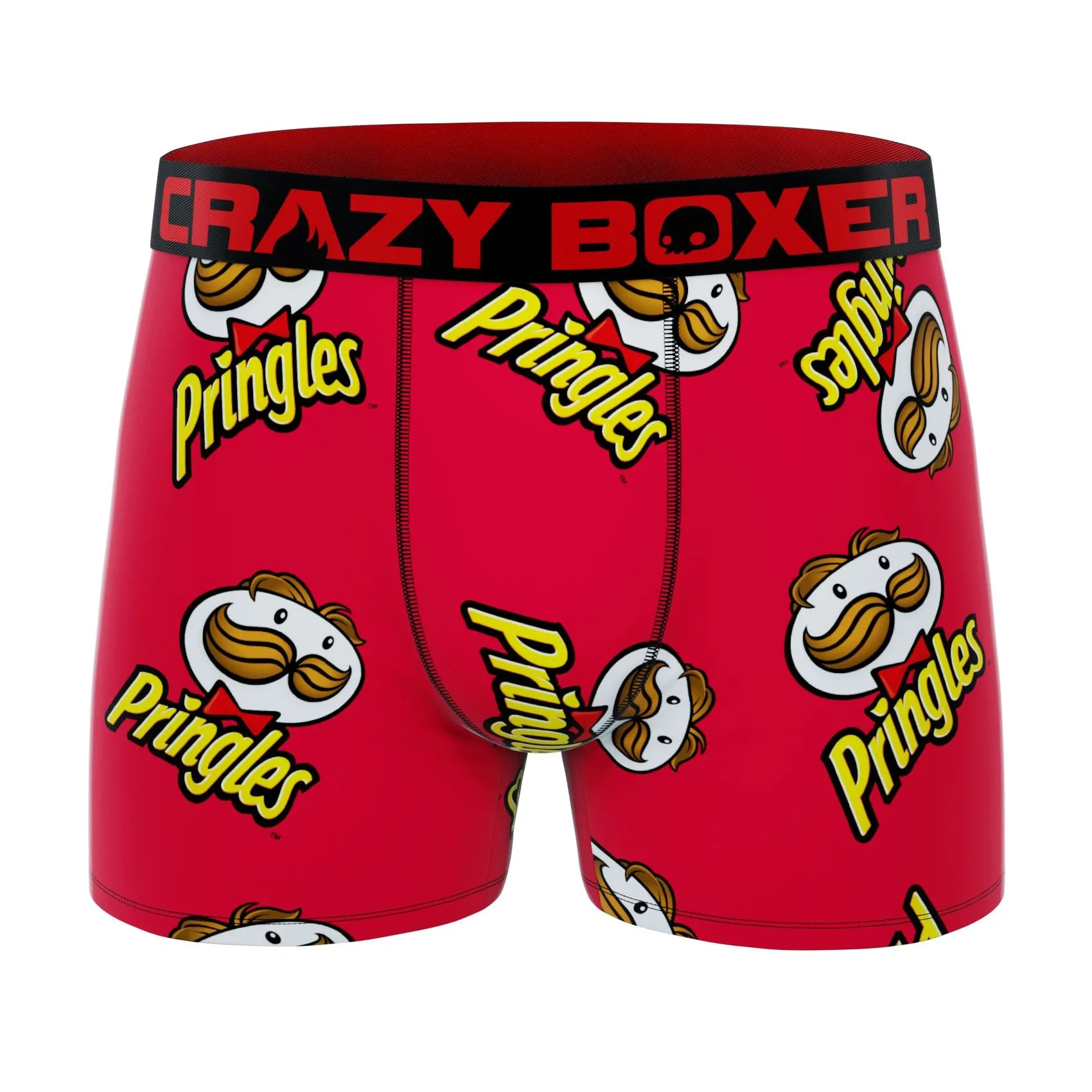 CRAZYBOXER Pringles Chips TubeMen's Boxer Briefs (3 Pack)
