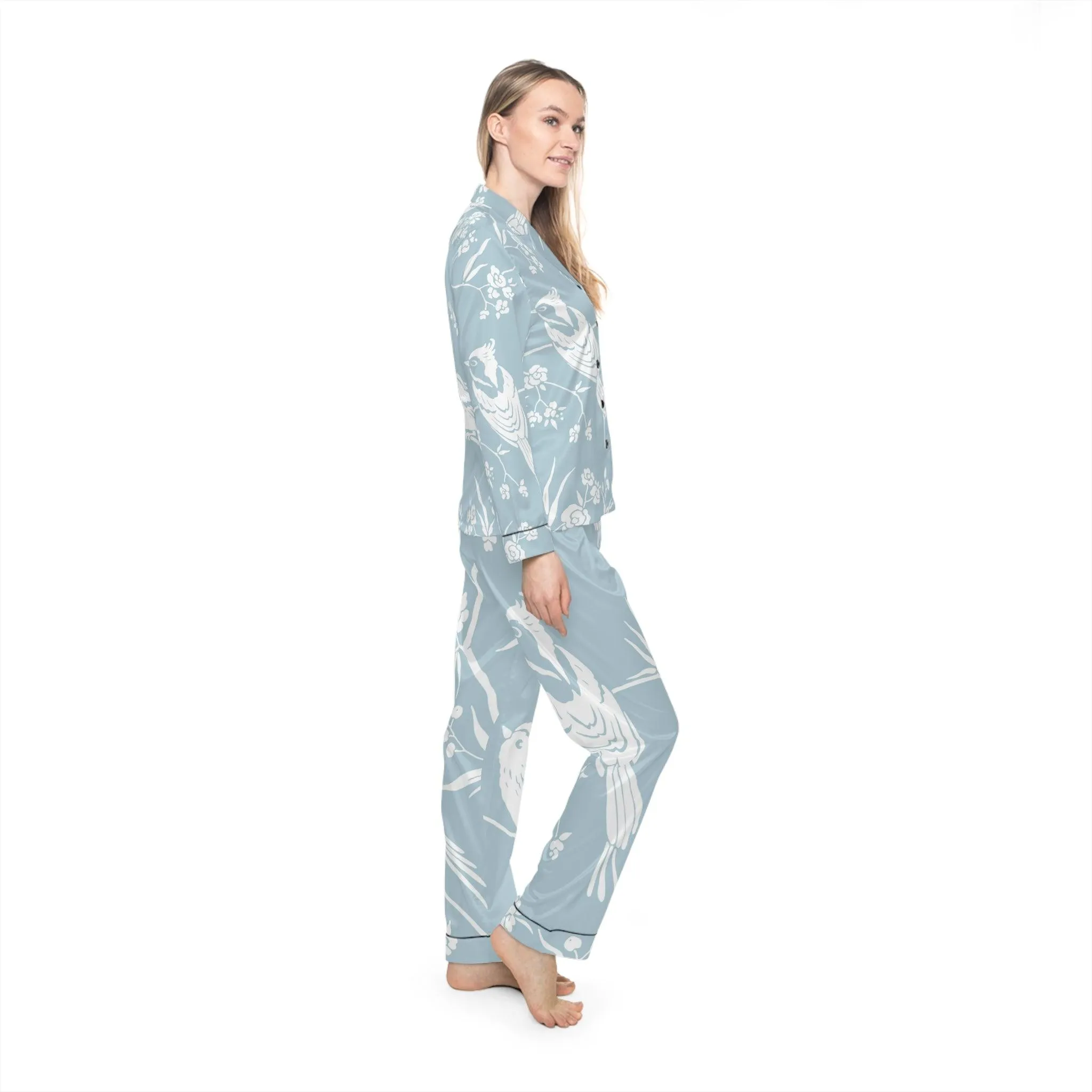 Customizable Satin Pajama Set for Women - Create Your Elegant Sleepwear Experience