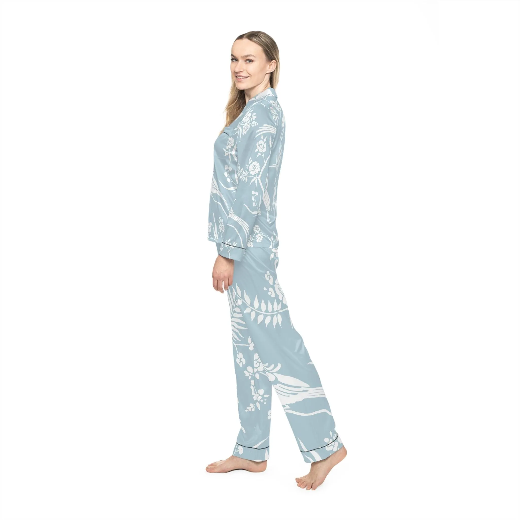 Customizable Satin Pajama Set for Women - Create Your Elegant Sleepwear Experience