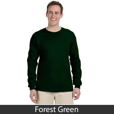 Delta Sigma Phi Long-Sleeve Shirt, 2-Pack Bundle Deal - Gildan 2400 - TWILL