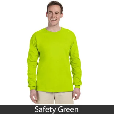 Delta Sigma Phi Long-Sleeve Shirt, 2-Pack Bundle Deal - Gildan 2400 - TWILL