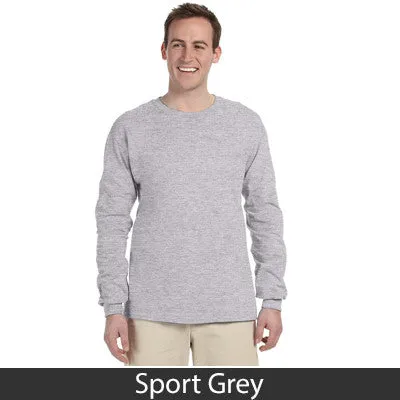 Delta Sigma Phi Long-Sleeve Shirt, 2-Pack Bundle Deal - Gildan 2400 - TWILL