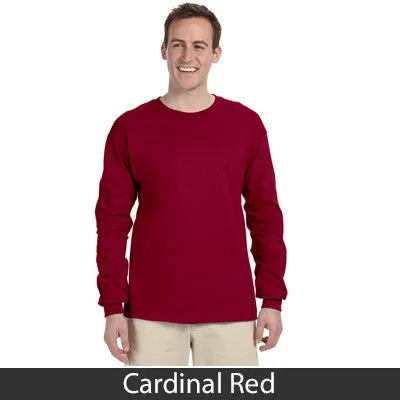 Delta Sigma Phi Long-Sleeve Shirt, 2-Pack Bundle Deal - Gildan 2400 - TWILL