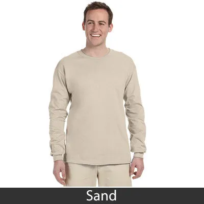 Delta Sigma Phi Long-Sleeve Shirt, 2-Pack Bundle Deal - Gildan 2400 - TWILL