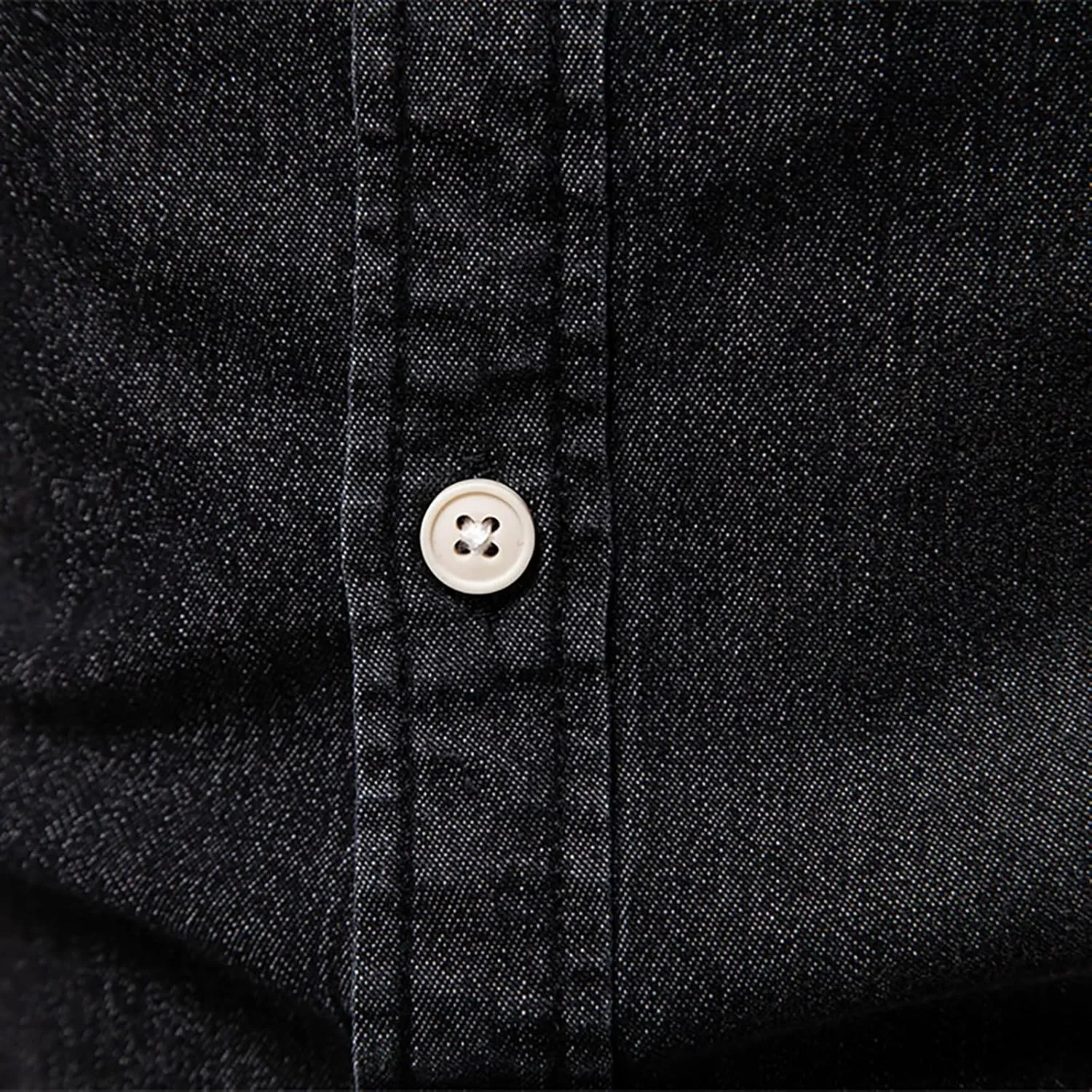 Denim Shirt Men Cotton Short Sleeve Button Down Slim Fit Cowboy Shirts Big and Tall Summer Beach Vacation Cruise Pocket Shirt