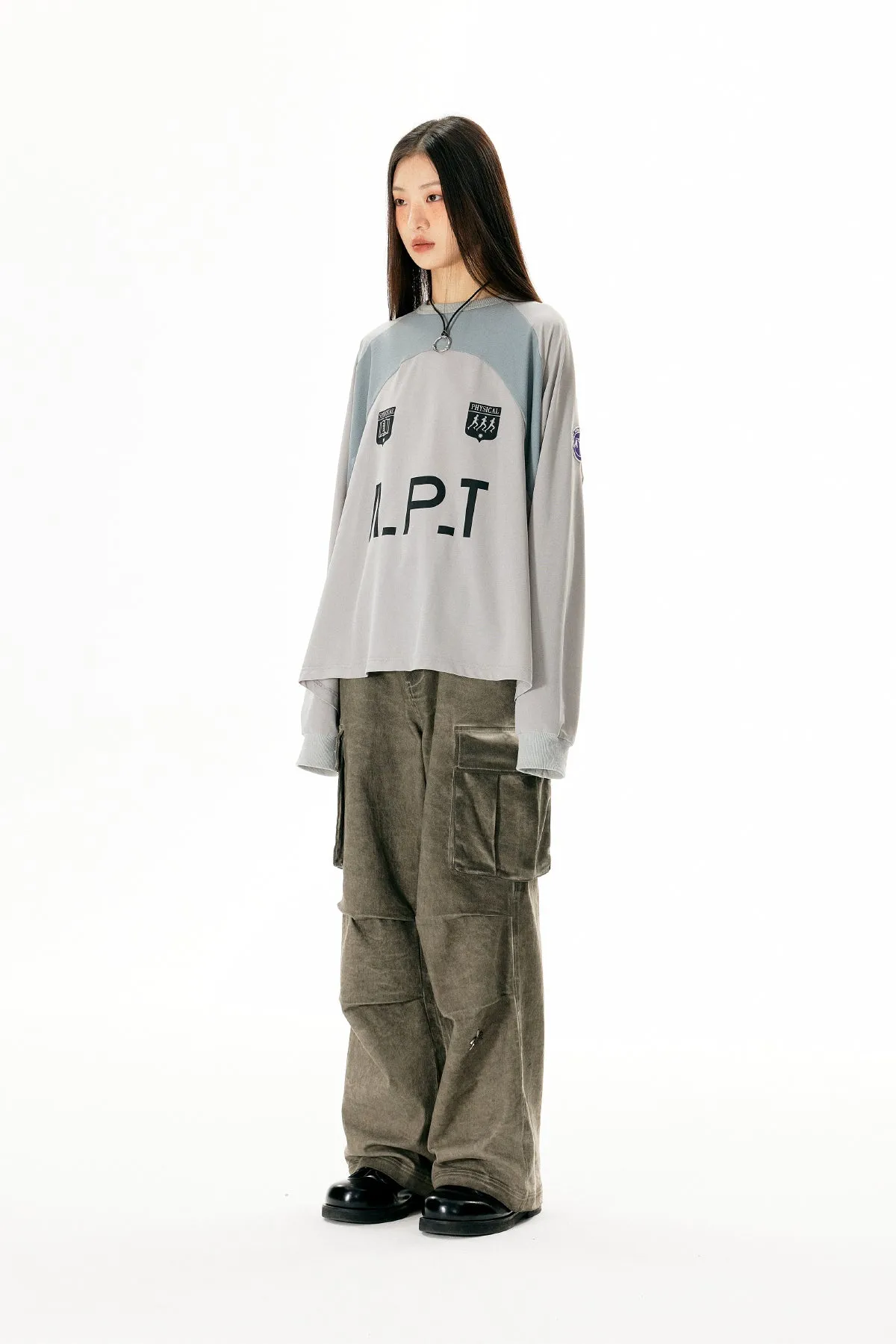 Dirty Washed Casual Pants