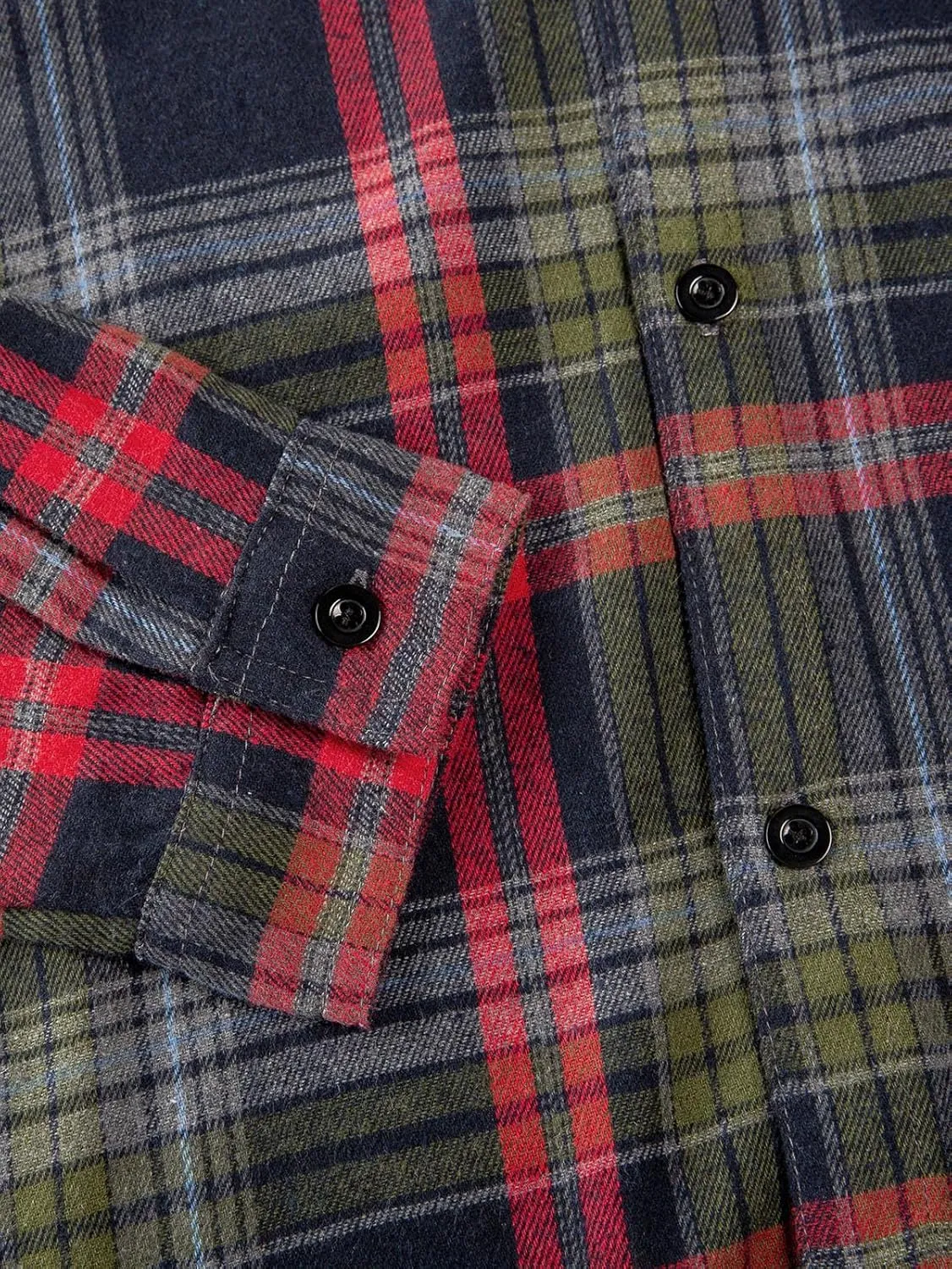 Flannel Hoodie for Mens Casual Long Sleeve Button Down Hooded Plaid Shirt Jacket Lightweight Fall Shacket Hoodies