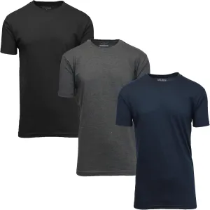 Galaxy by Harvic Mens Crew Neck Undershirts (3-Pack, 6-Pack and 9-Pack)