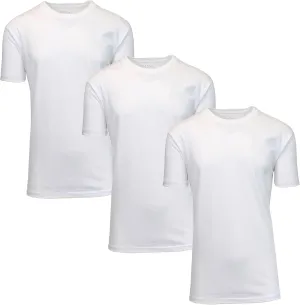 Galaxy by Harvic Mens Crew Neck Undershirts (3-Pack, 6-Pack and 9-Pack)