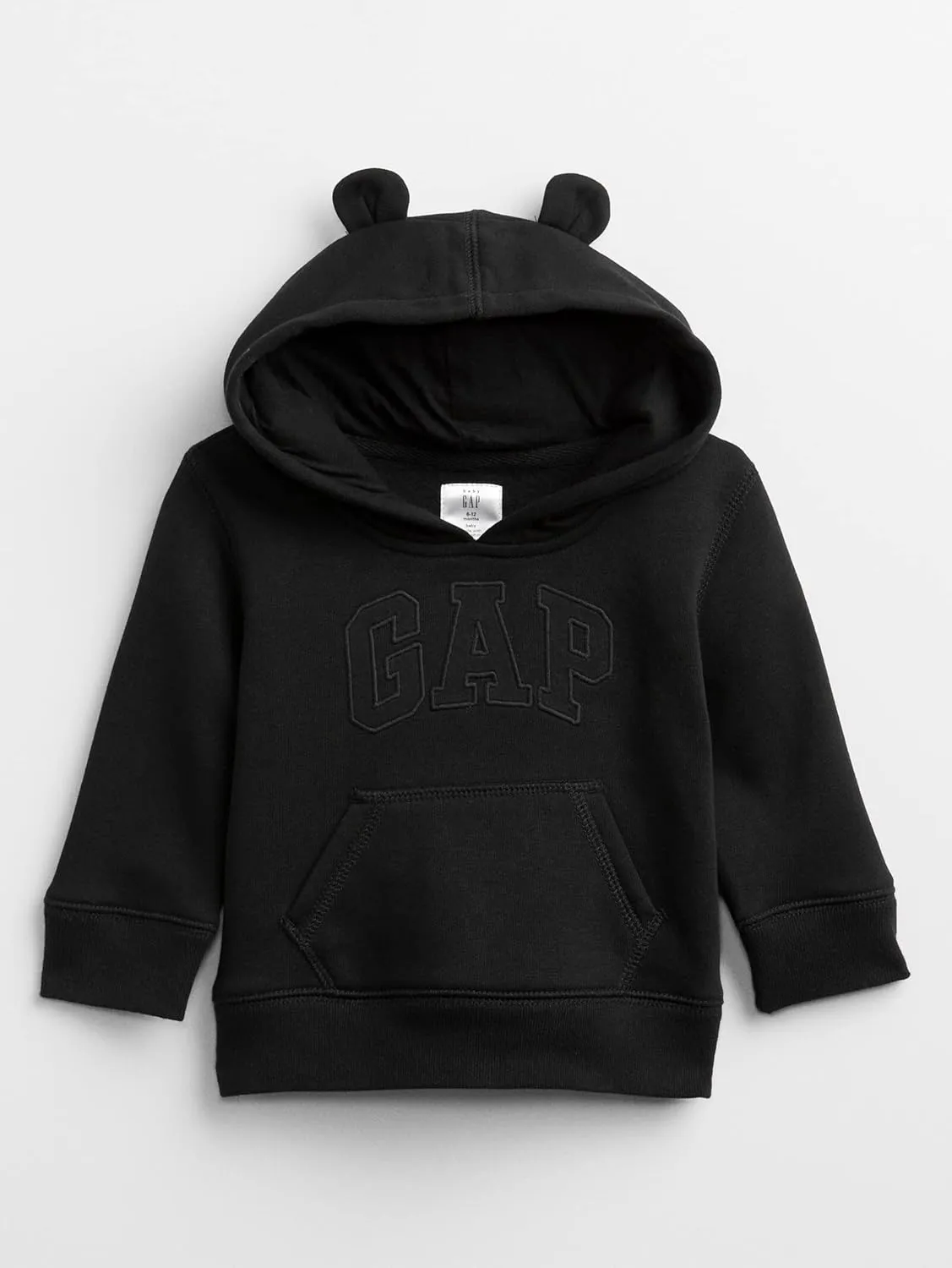 GAP Baby Boys' Playtime Favorites Logo Pullover Hoodie Hooded Sweatshirt