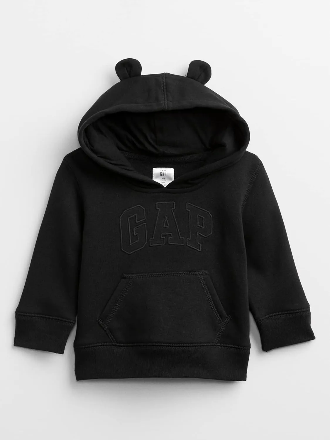 GAP Baby Boys' Playtime Favorites Logo Pullover Hoodie Hooded Sweatshirt
