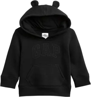 GAP Baby Boys' Playtime Favorites Logo Pullover Hoodie Hooded Sweatshirt